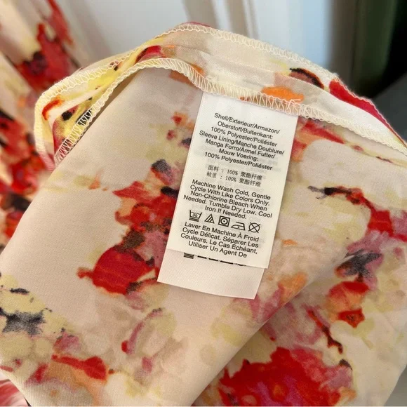 DKNY V Neck Maxi A Line Dress - Picture 13 of 16